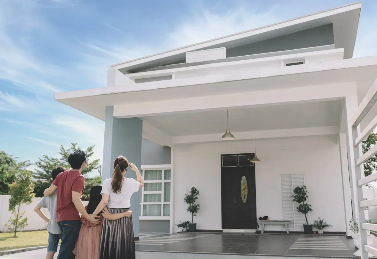 Certified property valuer assessing an Australian home during a pre-purchase valuation inspection