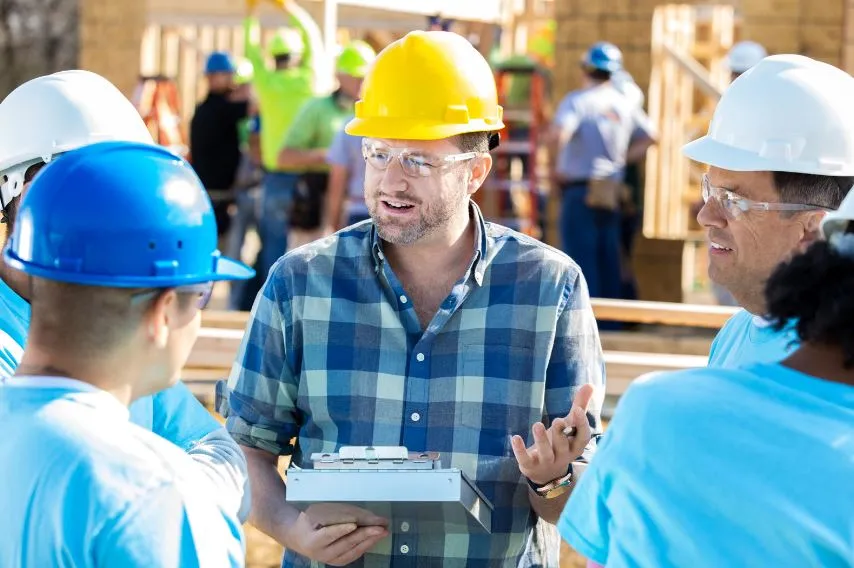Construction site in Australia showing a building dispute between homeowner and contractor