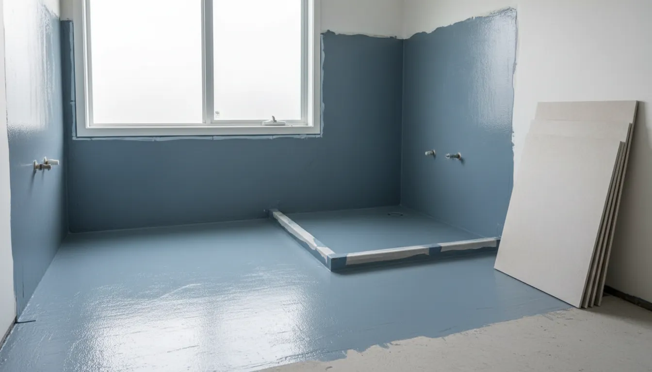 waterproofing in kitchen or bathroom